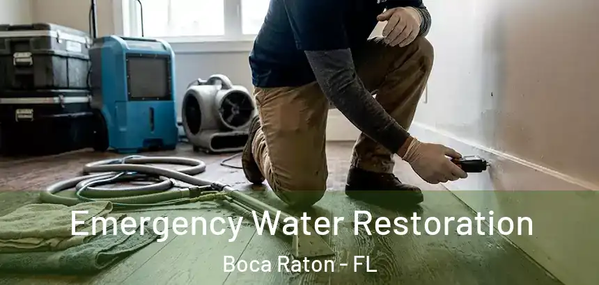  Emergency Water Restoration Boca Raton - FL
