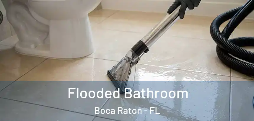  Flooded Bathroom Boca Raton - FL
